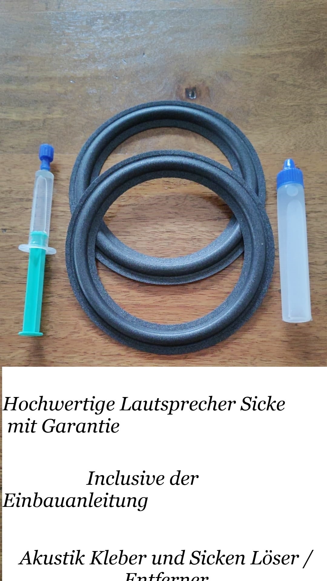 B&W CM 6  Hochwertiges Schaumgummi Sicken Set mit Garantie  153