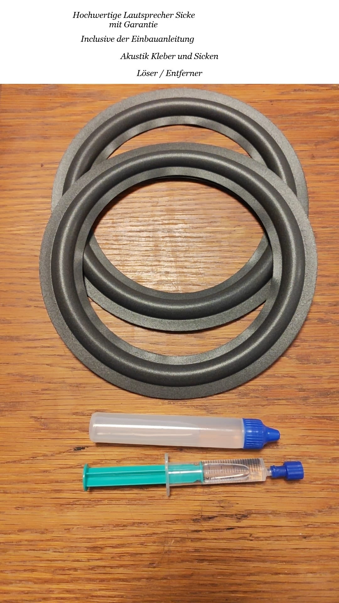 Beyma	8 AG/N  Hochwertiges Schaumgummi Sicken Set mit Garantie  205