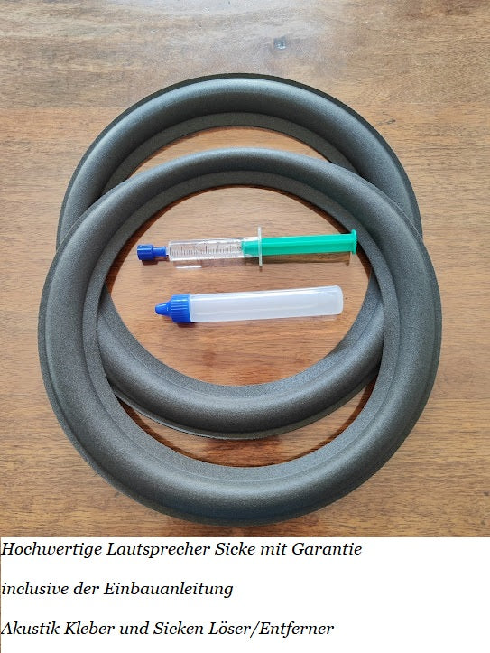 Dynaudio  30W100   Hochwertiges Schaumgummi Sicken Set mit Garantie 250